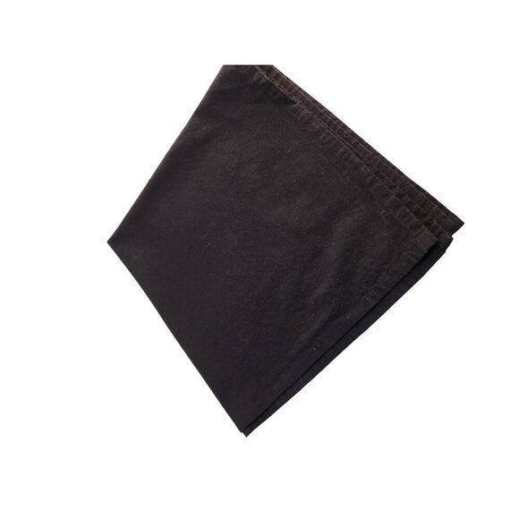 2 Black 100% Cotton Dish Towel 26x26 in with hanging loop Kitchen Linen - Picture 2 of 5